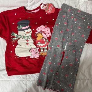 Strawberry Shortcake Toddler Outfit